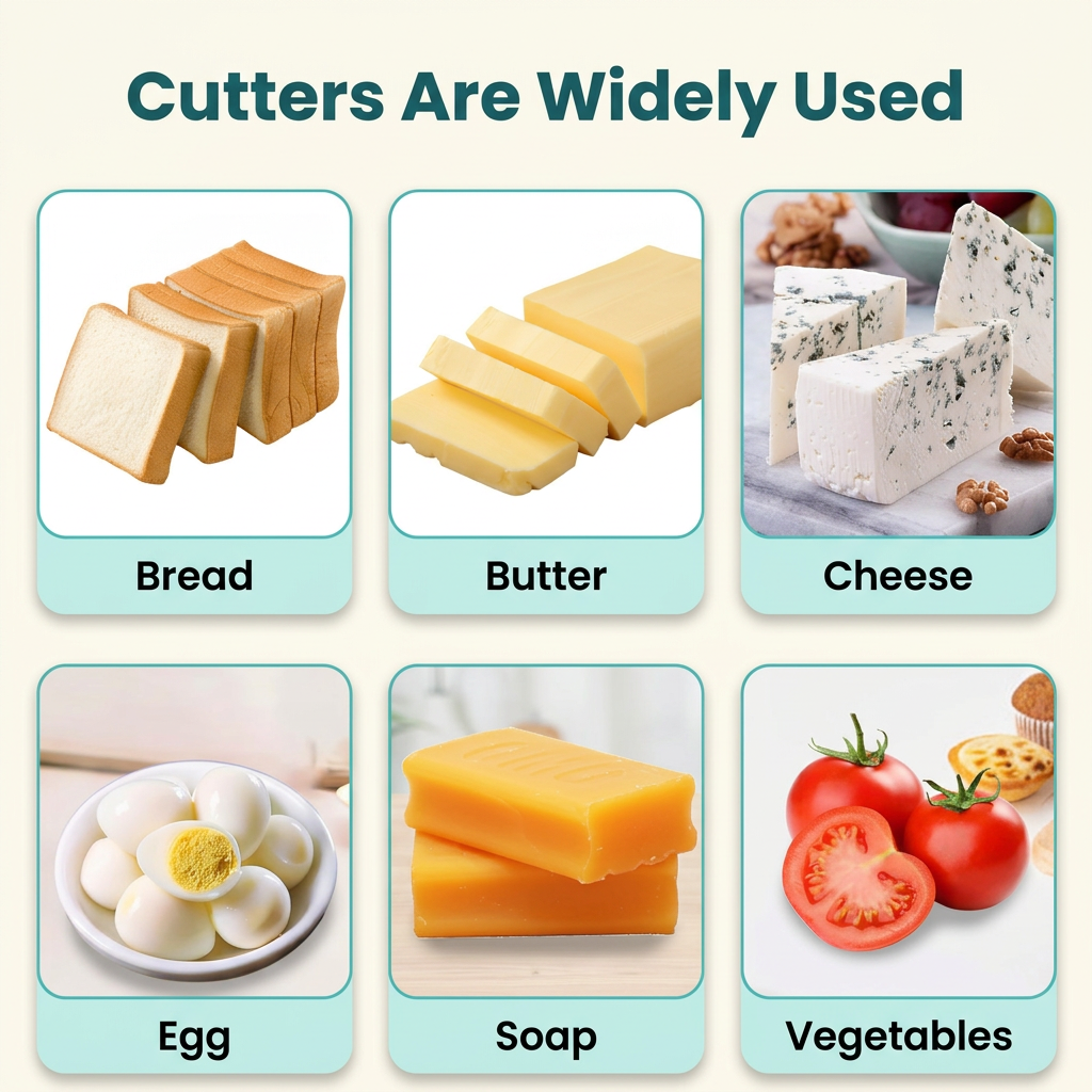 Attractive cutter uses infographic