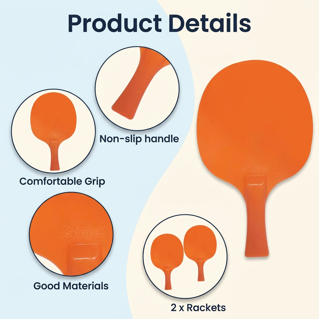 Attractive racket product details image