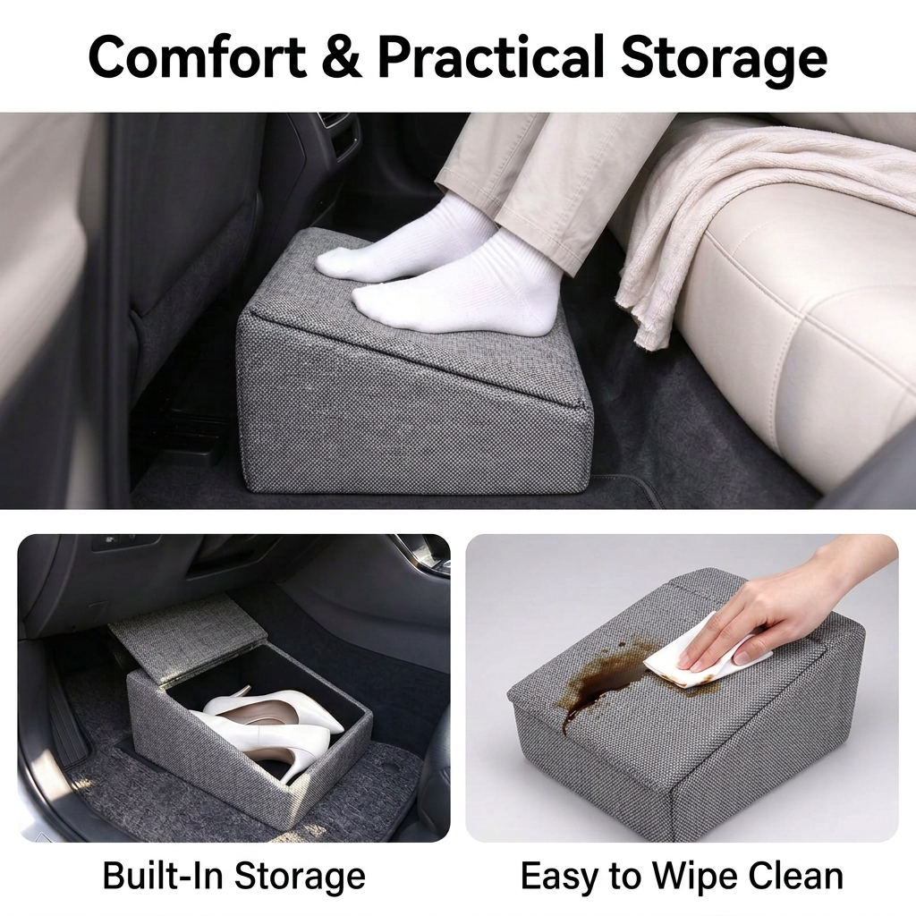 Car Footrest Cushion