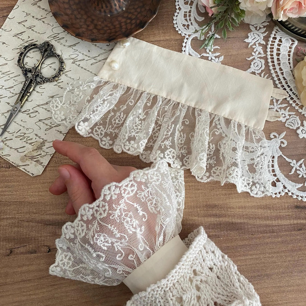 Pearl Sleeve Cuffs