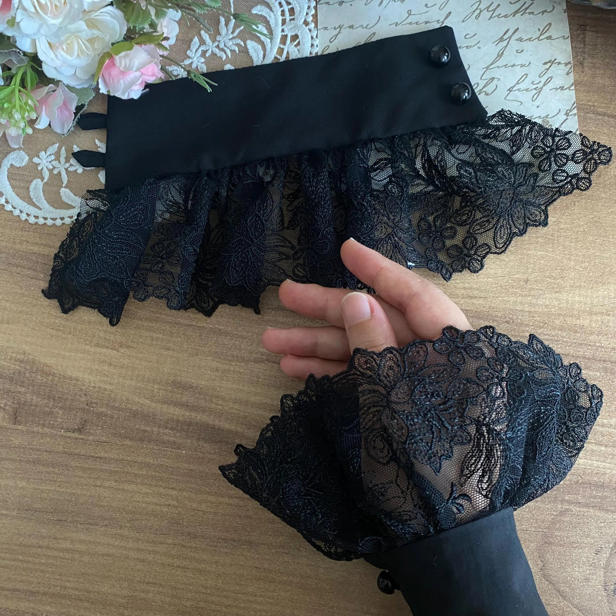 Pearl Sleeve Cuffs