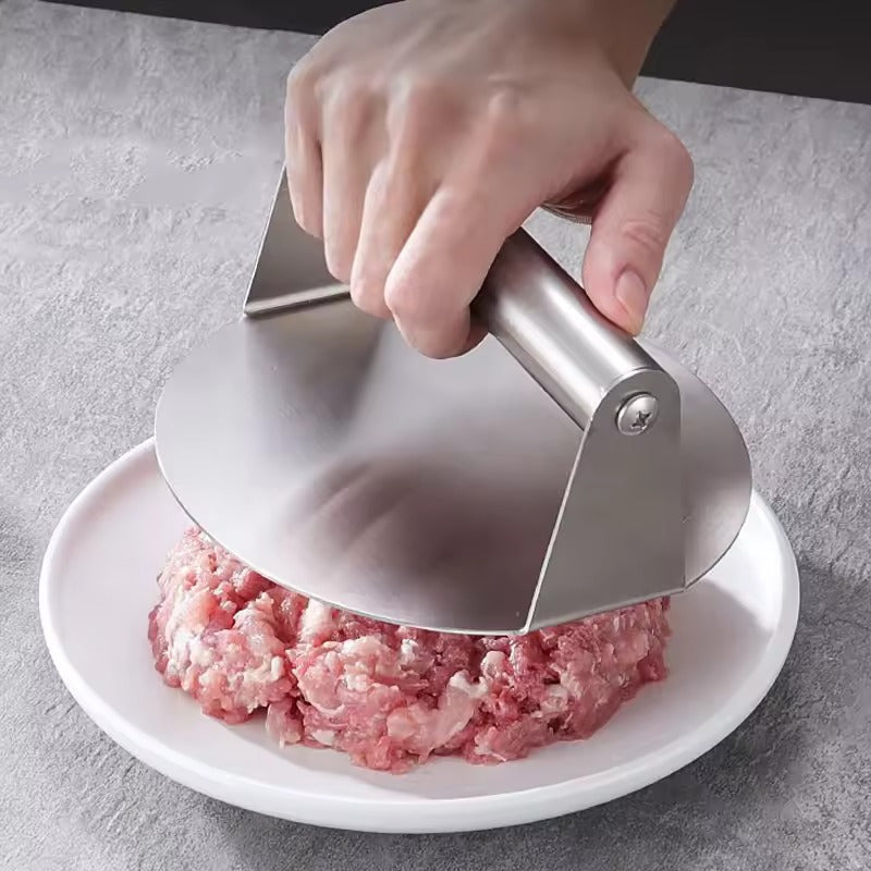 Stainless Steel Burger Press