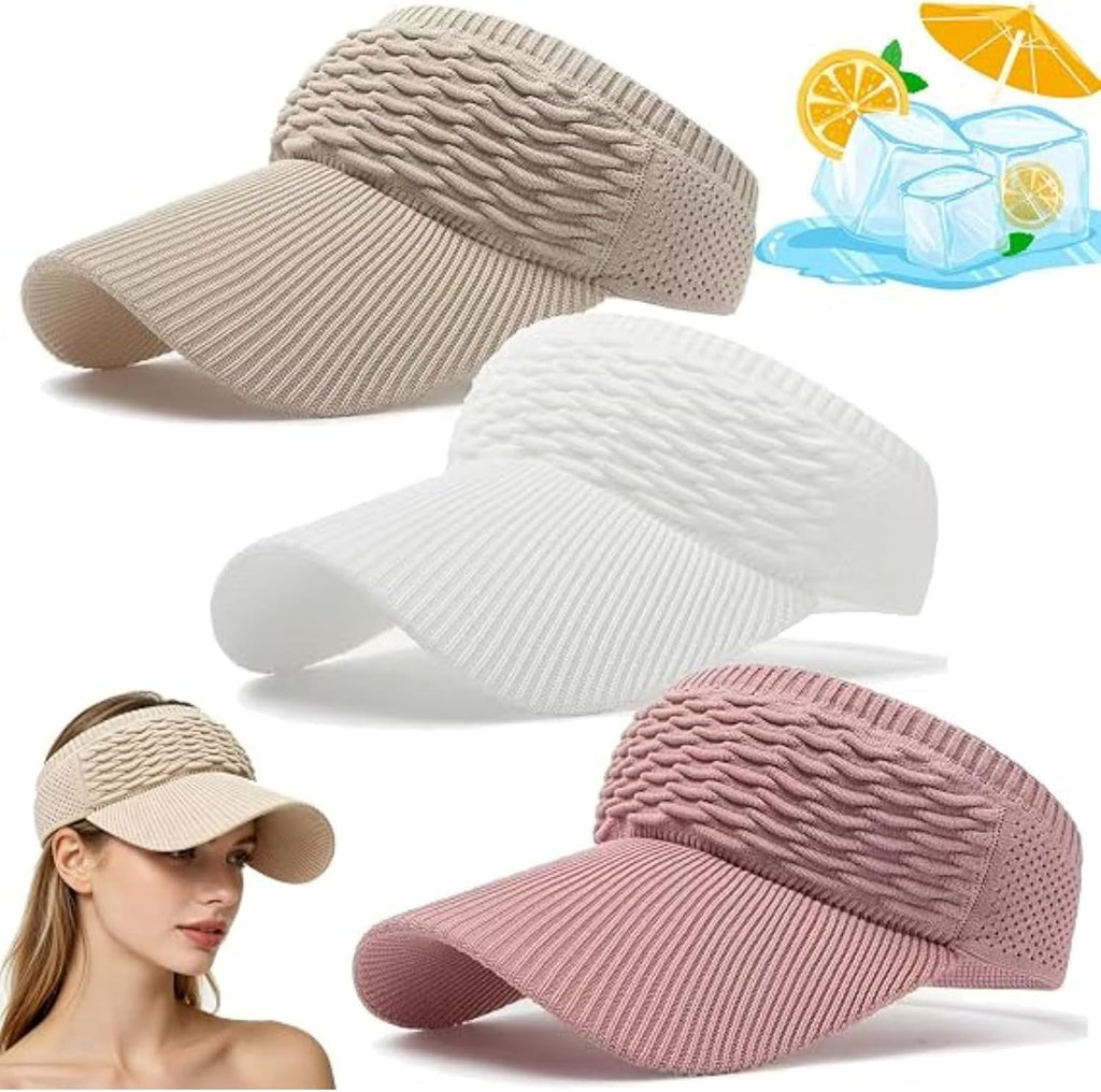 Women’s Ponytail Sun Visor Hat