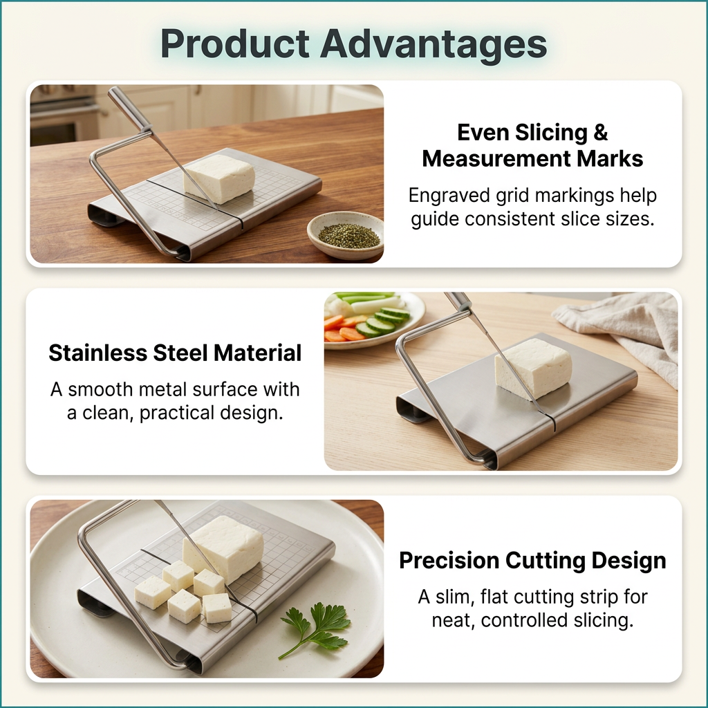 Product advantages premium infographic