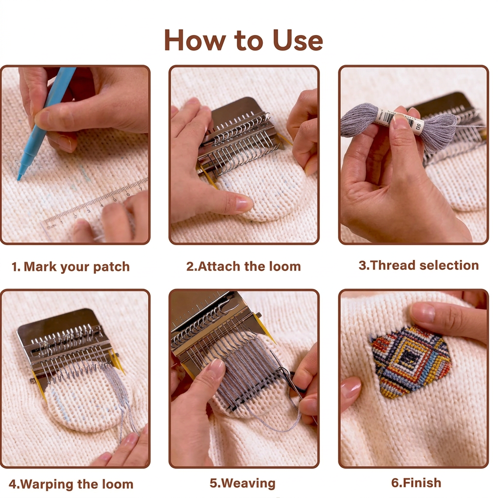 Mini Darning Loom